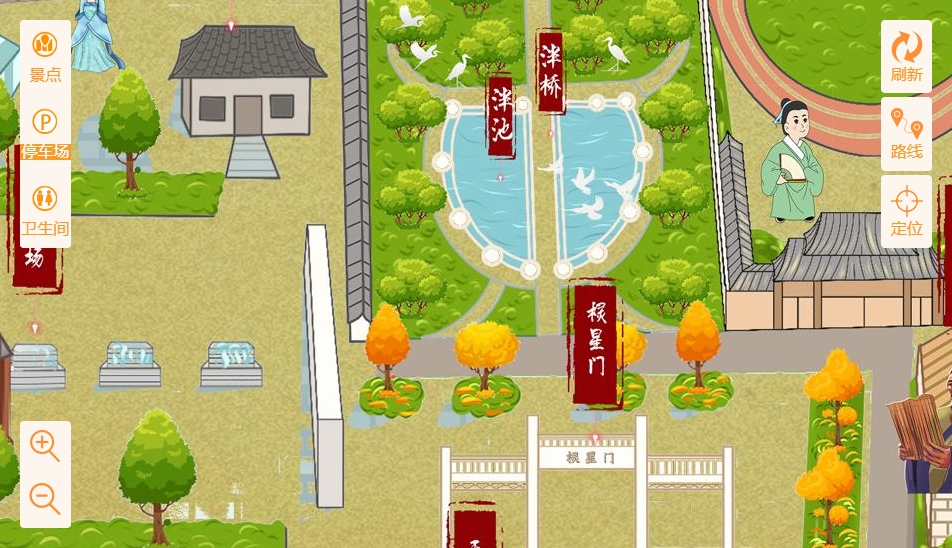 内乡手绘地图景区语音讲解导览系统：智慧景区建设的基石